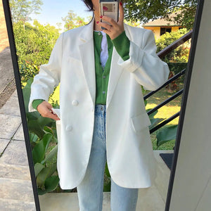 Elegant Loose Fit Lazy Suit Jacket