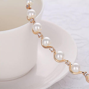 Gold Metal Hairbands For Women Hair Accessories Designer Band Hoops Wedding Pearl Headband Metal Bridal Headwear Bands