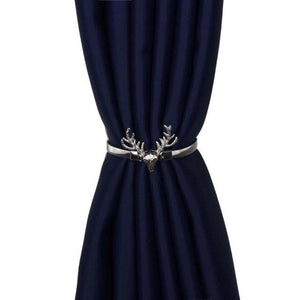 Golden Silver Curtain Clip Curtains Holders Feather Shape Tieback Buckle Clips Curtain Accessories Home Decor Modern Simple Style Curtain Tie Backs Decorative with Spring Curtain Strap Metal Plating Decorative Accessories 30cm