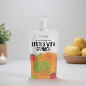 6 Pack of Organic Lentils with Spinach
