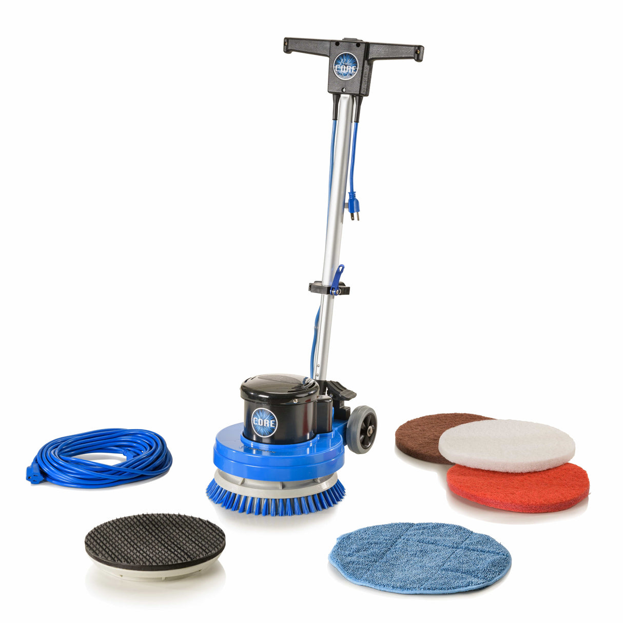 Prolux Core 13" Heavy Duty Commercial Polisher Floor Buffer Machine Scrubber and 5 Pads by Prolux Cleaners