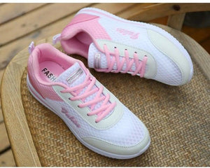Gym Woman Spring Summer Sneakers Breathable Women Casual Shoes Trainers Running Shoes Light Mesh Tennis Casual Sneakers Fashion Walking Shoes For Womens