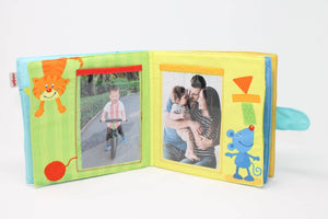 Playmates Soft Fabric Baby Photo Album