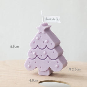 Handmade Creative Christmas Tree Scented Candles Christmas Tree Candles Christmas Gifts For Women Mom Girlfriend Christmas Scented Candles Home Decor Christmas Novelty Scented Candles Seasonal Celebration Candle Decoration Candle Gift