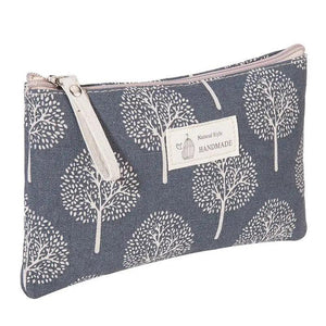 Handmade Retro Pencil Case Large Capacity Stationary Case Cool Stylish Printed Pouch For Office