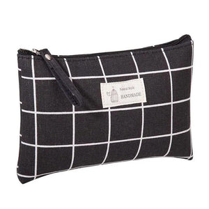Handmade Retro Pencil Case Large Capacity Stationary Case Cool Stylish Printed Pouch For Office