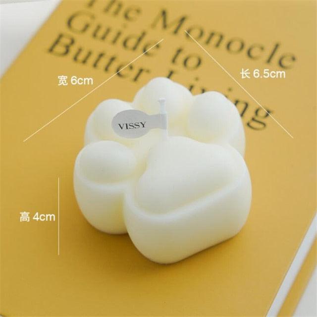 Handmade Scented Candles Creative Teddy Dog Candles Cute Bear Birthday Candles Bear Shaped Cool Candles Scented Funky Candles Aesthetic Candles Birthday Cake Decoration Cake Topper Decor For Baby ShoweAromatherapy Teddy Bear Shape Candle Gift