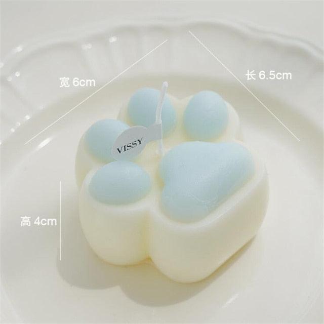 Handmade Scented Candles Creative Teddy Dog Candles Cute Bear Birthday Candles Bear Shaped Cool Candles Scented Funky Candles Aesthetic Candles Birthday Cake Decoration Cake Topper Decor For Baby ShoweAromatherapy Teddy Bear Shape Candle Gift