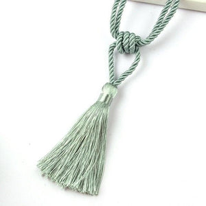 Handmade Tassel Curtain Tieback Room Accessories Gold Curtain Buckle Rope Home Decoration Holdback Window Fringe Curtain Tiebacks Hand-Woven Holdbacks Home Decorative Tassels Tiebacks