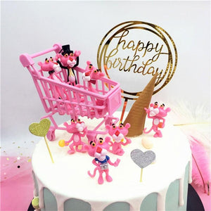 Happy Birthday Cake Topper Gold Cake Topper Acrylic Cake Topper Happy Birthday Cake Topper Cake Decoration Acrylic Letter Cake Toppers Party Supplies Happy Birthday Black Cake Decorations