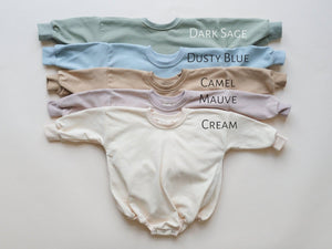 Hello Fall Sweatshirt Romper - more colors