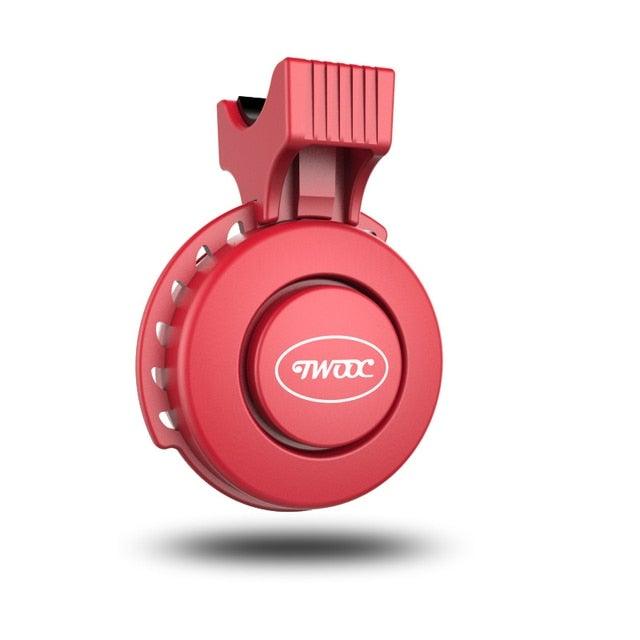 High Bicycle Electric Bell Invisible Waterproof Bike Horn For Scooter USB Charging Riding Equipment Accessory Electric Bike Horn  Cycling Bicycle Scooter Horn With Rechargeable Battery