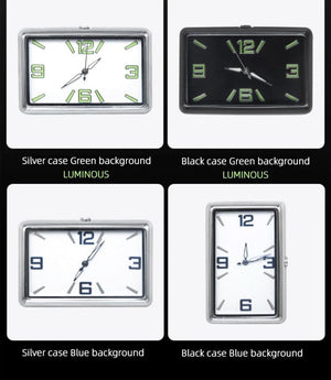 High Quality Auto Fashion Watch Automobile Quartz Clock Car Dashboard Mini Clock Automotive Clock Car Clock Refit Interior Luminous Electronic Quartz Watch Ornaments Car Decoration Ornaments Vehicle Car Accessories