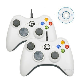 High Quality Black USB Wired Joystick Vibration Gamepad Controller Compatible With PC Monitor Laptop Smart TV