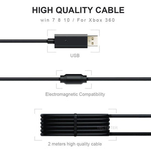 High Quality Black USB Wired Joystick Vibration Gamepad Controller Compatible With PC Monitor Laptop Smart TV
