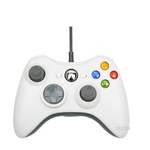 High Quality Black USB Wired Joystick Vibration Gamepad Controller Compatible With PC Monitor Laptop Smart TV