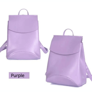 High Quality Leather Backpacks For Fashionable Women And Teenage Girls Large Capacity Shoulder Bagpack