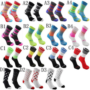 High quality Pro Team Cycling Socks Bike Socks Breathable Road Bicycle Socks Outdoor Sports Racing Socks For Men And Women