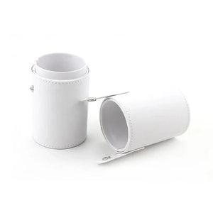 High Quality PU Leather Makeup Storage Holder Cosmetic Cup Case Box for Makeup Brush Pen
