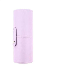 High Quality PU Leather Makeup Storage Holder Cosmetic Cup Case Box for Makeup Brush Pen