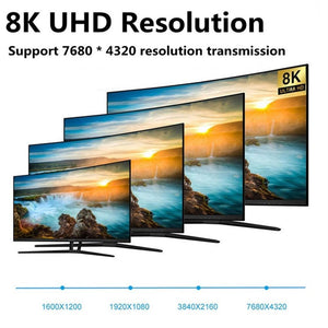 High Speed Display Port TV Cable Audio 8K Video Cable Compatible For PC And Laptop Portable Projector DP1.2 DP1.4 Lightweight Cable