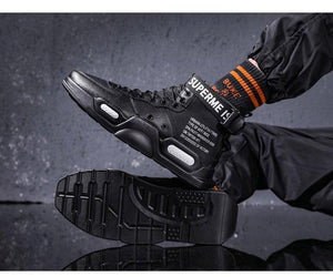 High Top Red Bottom Trend Sneakers For Men Hip Hop Casual Men's Sport High Quality Sneakers Breathable Lightweight Red Basketball Luxury Fashion Running Sneakers