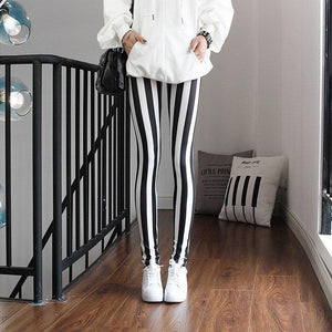 High Waist Leggings Pants Fitness Women Fashion  Printing Leggings Women Fitness Yoga Pants High Waist Push Up Sportswear Elastic Trousers Gym Running Workout Pants Push Up Running Elastic Stripe Dot Bottom Leggings