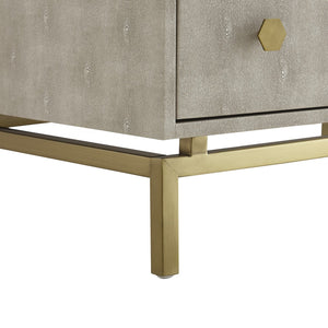 Zoie 2 Drawers Nightstand