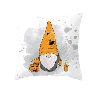 Holiday Pillowcase Pumpkin Cushion Cover Creative Decorative Sofa Party Home Car Pillow Cover Print Pillowcase Fall Decorative Pillows Cotton Linen Material Decoration