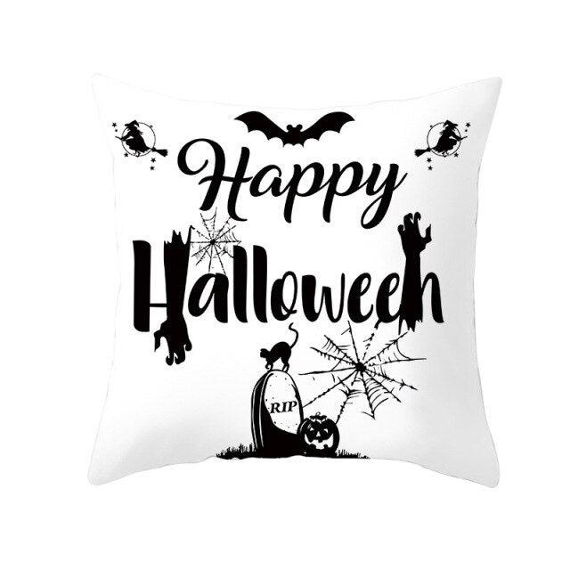 Holiday Pillowcase Pumpkin Cushion Cover Creative Decorative Sofa Party Home Car Pillow Cover Print Pillowcase Fall Decorative Pillows Cotton Linen Material Decoration