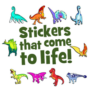 HoloToyz - Jurassic Dinos AR Stickers