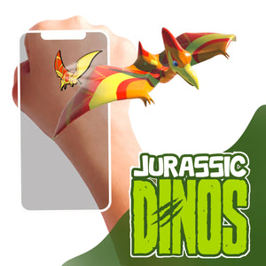 HoloToyz - Jurassic Dinos AR Tattoos