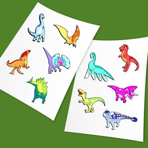 HoloToyz - Jurassic Dinos AR Tattoos