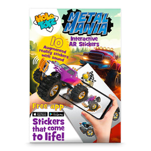 HoloToyz - Metal Mania AR Stickers