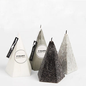 Home Decorative Aromatic Candles Scented Candles 3D Iceberg Shape Room Fragrance Candles Strong Fragrance Scent Stress Relief Gift for Women on Birthday Anniversary Aromatherapy Home Decoration