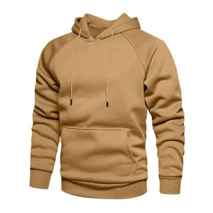 Hoodies Sweatshirts Men Solid Color Hoodie Hip Hop Streetwear Outwear Autumn Winter Long Sleeve Winter Fashion Thick Fleece Sweatshirt Mens Hip Hop Long Sleeve Pullover Hoodies Male Autumn Solid Color Hoodie