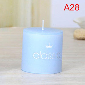 Scented Candle Candles For Home Scented 100 Hour Long Lasting Aromatherapy Candle Highly Scented & Soy Jar Candle Gift Lavender Classic Cylindrical Birthday Romantic Small Candle Wedding Western Food Candlestick Column Wax