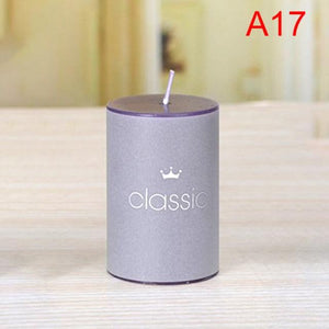 Scented Candle Candles For Home Scented 100 Hour Long Lasting Aromatherapy Candle Highly Scented & Soy Jar Candle Gift Lavender Classic Cylindrical Birthday Romantic Small Candle Wedding Western Food Candlestick Column Wax