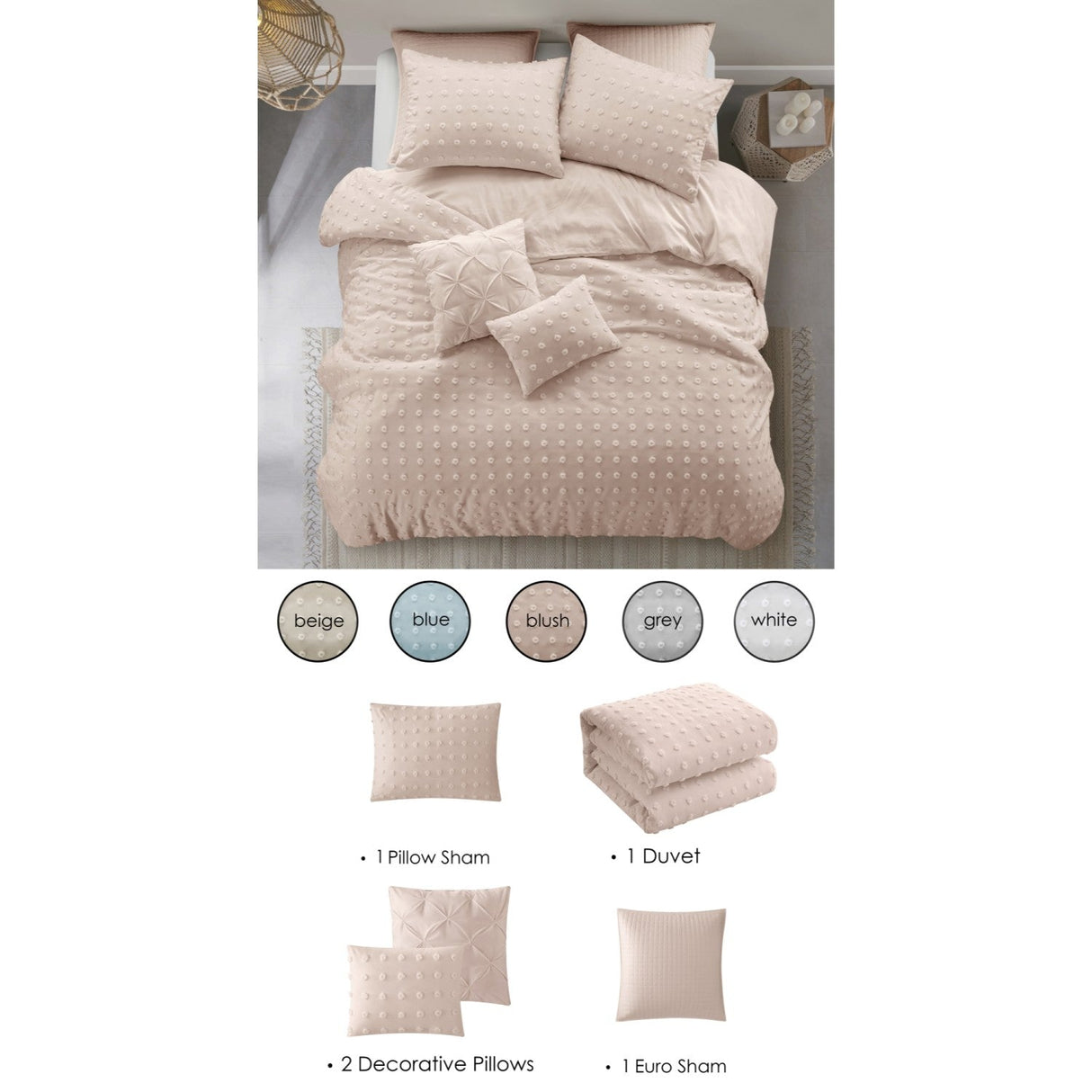Mariyah Duvet Set