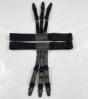 Wrinkle-Resistant Unisex European Style Shirt Clip Set