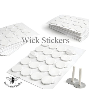 200 Pack Wick Stickers – Adhesive Foam Sticky Glue Dots for Candle Wicks