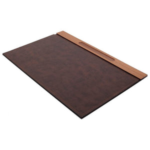 MOOG Zebrona Leather Desk Set-Black- 11 PCS