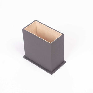 MOOG Leather Desk Set - Double Document Tray- Gray - 10 PCS