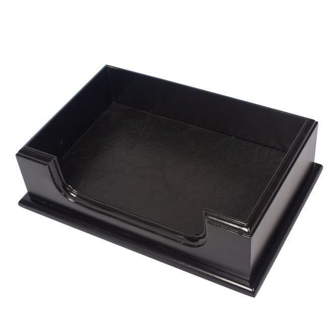 MOOG Wooden Prestige Black Desk Set - 8 PCS