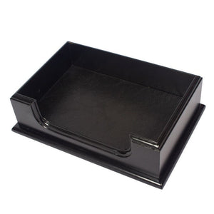 MOOG Wooden Prestige Black Desk Set - 8 PCS