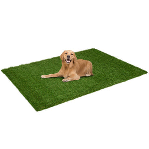 Indoor Outdoor Synthetic Turf Mat with Drainage Holes-S
