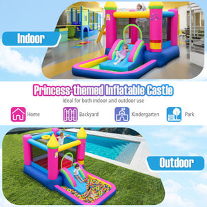 Set of 2 Patio Dining Chairs with Wide Armrests-Gray