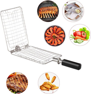 Infrared Propane Gas Grill Tabletop, Stainless Steel Small Barbecue Grill GB5916