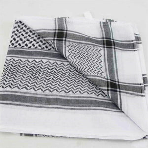 Islamic Men Traditional Costumes Men Plaid Hat Head Scarf Turban Muslim Hijabs Ramadan Pray Caps Unisex Scarves Tassel Desert Arab Keffiyeh Shawl Scarf Military Shemagh Tactical Desert Keffiyeh Head Neck Scarf Arab Wrap with Tassel