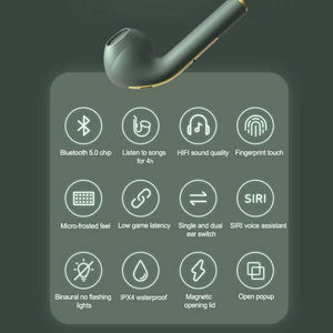 J18 TWS Bluetooth Earphone Stereo True Wireless Headset Earbuds